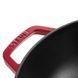 Сковорода Wok Staub с крышкой 30 см красная