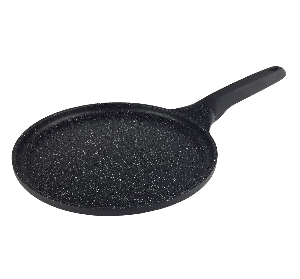 Сковорідка для млинців Vinzer Kuro Induction Line 24 см чорна фото