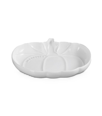 Тарілка десертна "Гарбуз" Le Creuset Pumpkin White 23 см фото