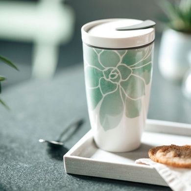 Кружка Villeroy & Boch To Go Succulent 350 мл фото