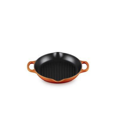 Сковорода-гриль кругла Le Creuset Signature 25 см фото