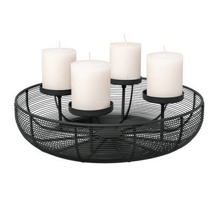 Свічник Villeroy & Boch Black XMAS 37х10 см фото