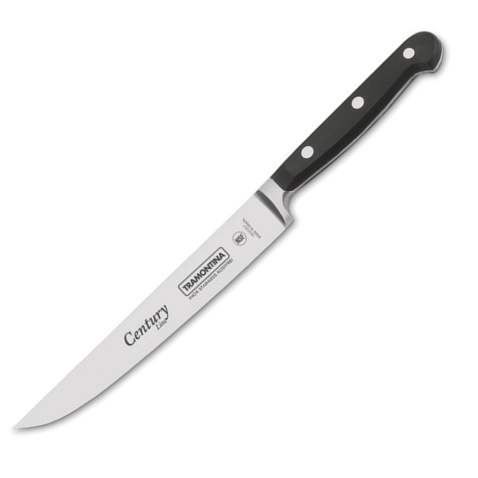 Нож универсальный 20,3 см Tramontina Century черный фото