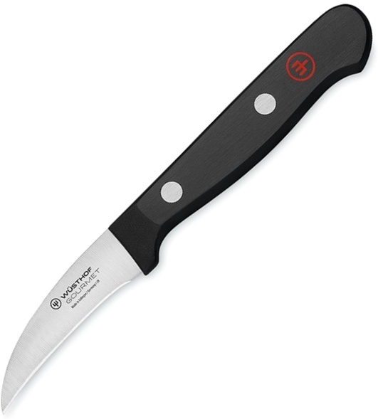 Нож для очистки овощей Wüsthof Gourmet 6 см черный фото