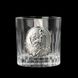 Набір склянок для віскі Boss Crystal Козаки з срібними накладками