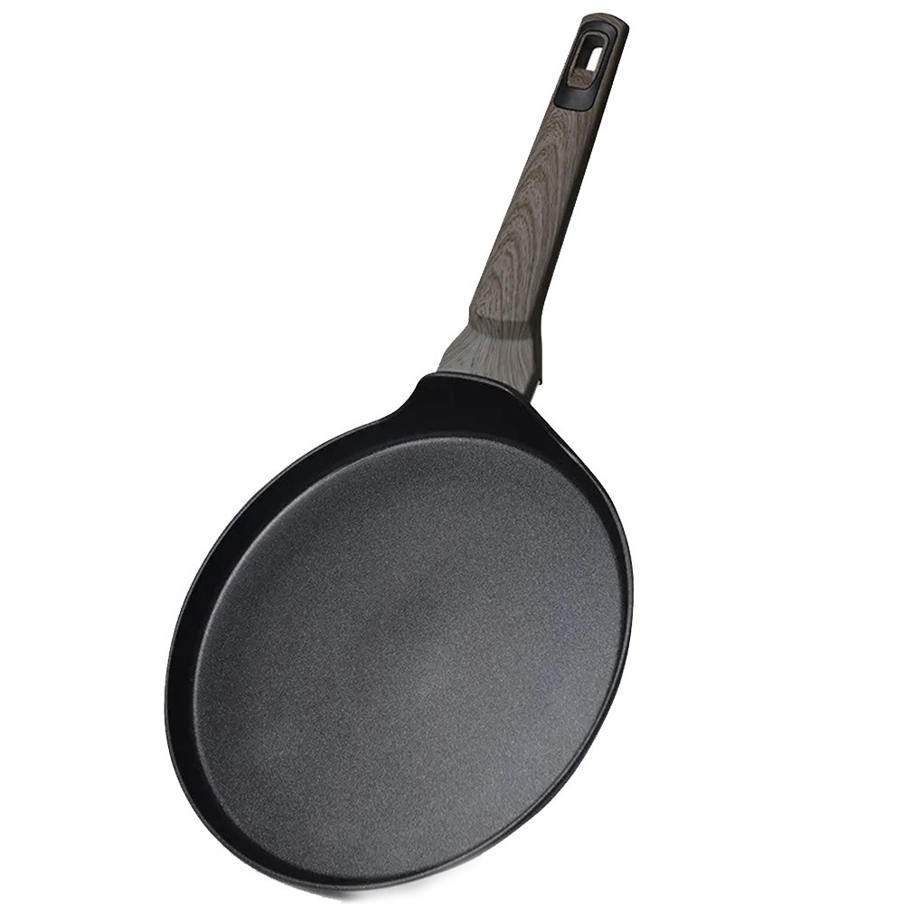 Сковорідка для млинців Fissman Melani 22 см чорна фото