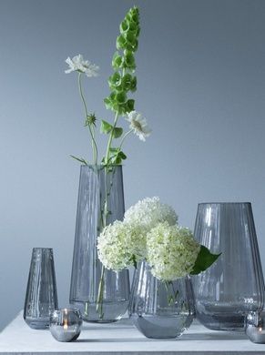 Ваза LSA International Zinc 28 см фото