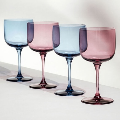 Набір із 2 келихів для вина 270 мл Villeroy & Boch Like Glass Grape рожевий фото