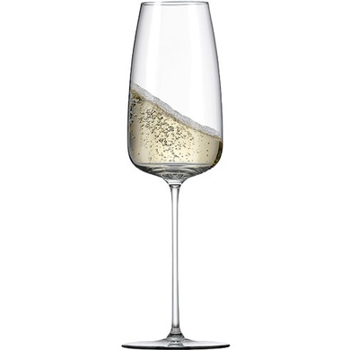Набір з 2 келихів для шампанського 360 мл Rona Orbital фото
