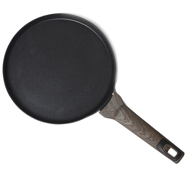 Сковорідка для млинців Fissman Melani 22 см чорна фото