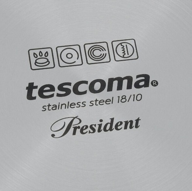 Каструля Tescoma President з кришкою для зціджування 24 см, 5 л фото