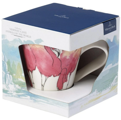 Чашка для кави Villeroy & Boch NewWave Pink Flamingo 300 мл фото