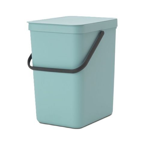 Ведро мусорное Brabantia Sort&Go 25 л мятное фото