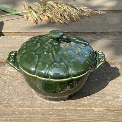 Форма для запікання Staub Artichoke зелена фото