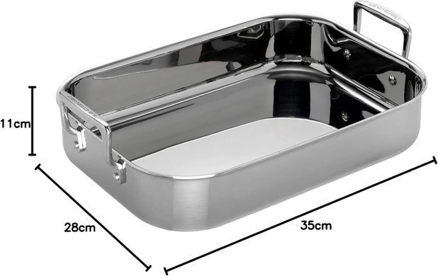 Форма для запікання Le Creuset 3-PLY 35х25х7 см фото