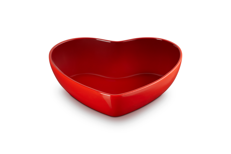 Салатник Le Creuset Heart 30 см червоний фото