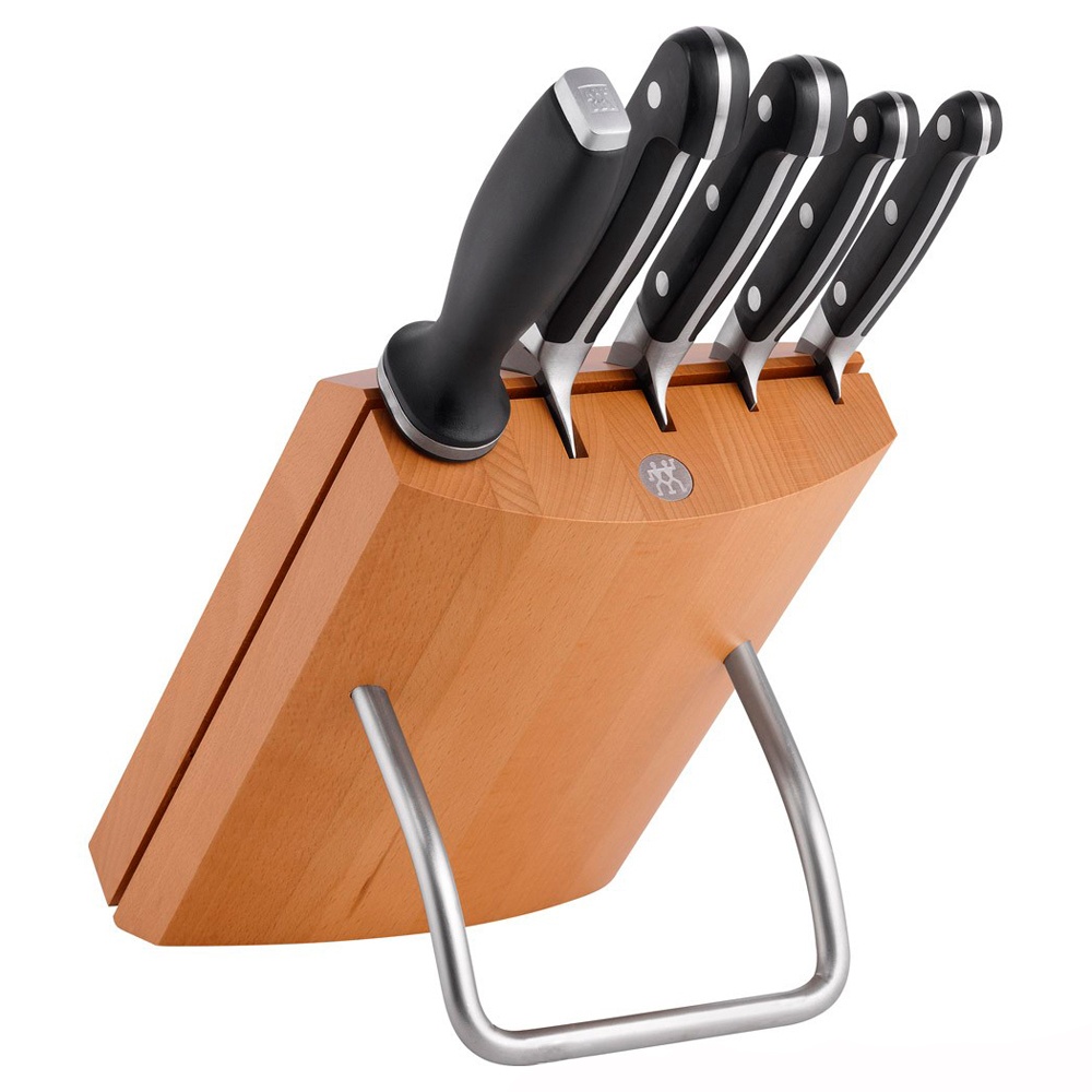 Набор ножей Zwilling Pro 6 предметов с подставкой фото