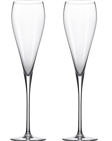 Набір з 2 келихів для шампанського 280 мл Rona Grace фото