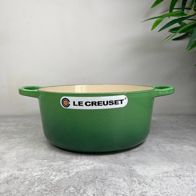 Каструля Le Creuset Evolution Bamboo Green з кришкою фото