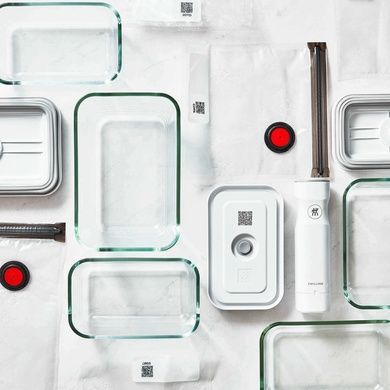 Контейнер вакуумний Zwilling Fresh & Save 2 л сірий фото