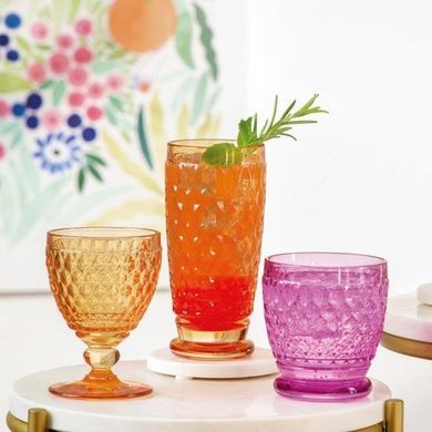 Набор из 2 стаканов Villeroy & Boch Boston 200 мл розовый фото