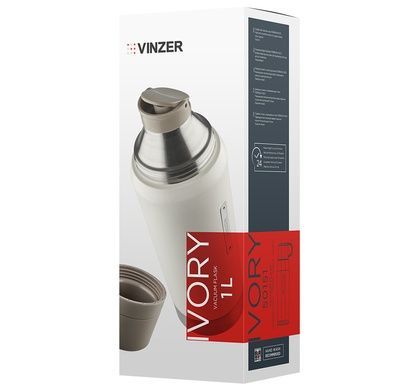 Термос Vinzer Ivory 1 л фото