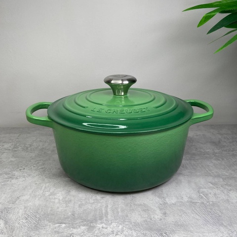 Каструля Le Creuset Evolution Bamboo Green з кришкою фото