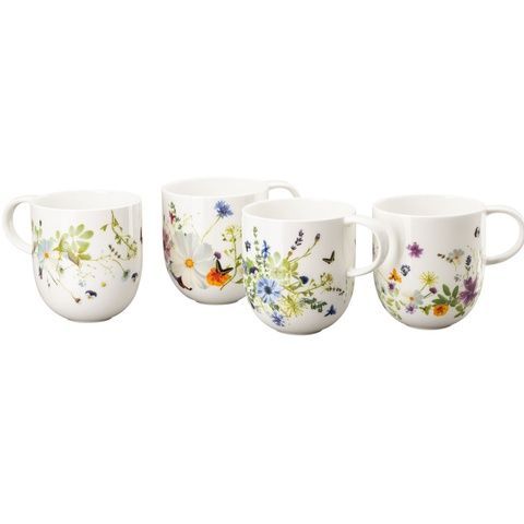 Набір із 4 чашок Rosenthal Brillance Grand Air 340 мл фото