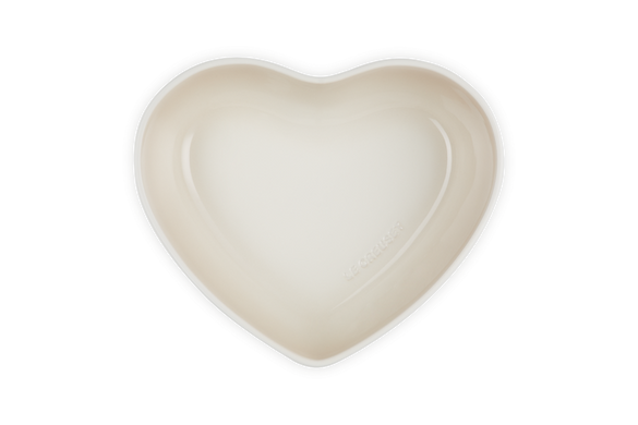 Салатник Le Creuset Heart 30 см білий фото