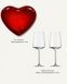 Набор из 2 бокалов Schott Zwiesel 363 мл и тарелки десертной Le Creuset Heart 23 см