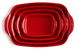 Форма для запекания прямоугольная Emile Henry Ovenware 42,5х28 см красная